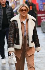ASHLEY ROBERTS at Heart Radio in London 11/18/2021