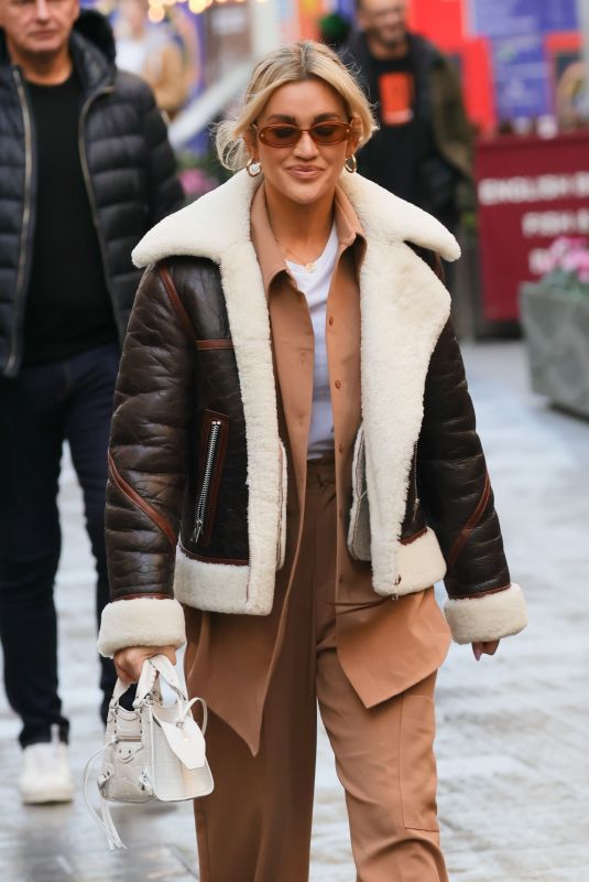 ASHLEY ROBERTS at Heart Radio in London 11/18/2021