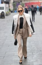 ASHLEY ROBERTS at Heart Radio in London 11/24/2021