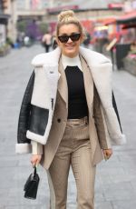 ASHLEY ROBERTS at Heart Radio in London 11/24/2021
