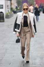 ASHLEY ROBERTS at Heart Radio in London 11/24/2021