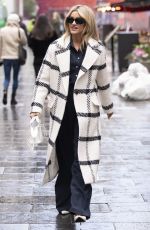 ASHLEY ROBERTS Leaves Breakfast Show in London 11/26/2021