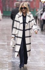 ASHLEY ROBERTS Leaves Breakfast Show in London 11/26/2021