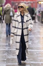 ASHLEY ROBERTS Leaves Breakfast Show in London 11/26/2021