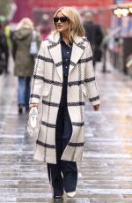 ASHLEY ROBERTS Leaves Breakfast Show in London 11/26/2021