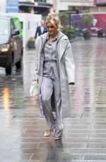 ASHLEY ROBERTS Leaves Heart FM in London 11/12/2021