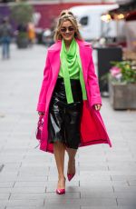 ASHLEY ROBERTS Leaves Heart FM in London 11/15/2021