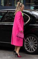 ASHLEY ROBERTS Leaves Heart FM in London 11/15/2021