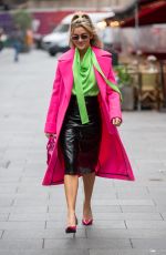 ASHLEY ROBERTS Leaves Heart FM in London 11/15/2021