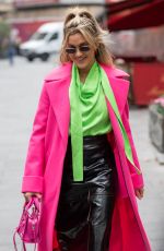 ASHLEY ROBERTS Leaves Heart FM in London 11/15/2021