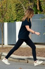 ASHLEY TISDALE Arrives at a Gym in Los Angeles 11/10/2021