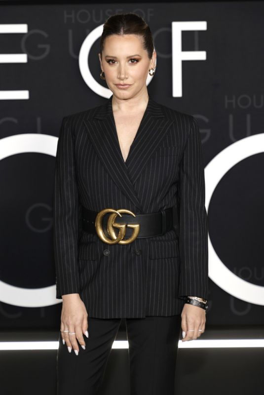 ASHLEY TISDALE at House Of Gucci Premiere in Los Angeles 11/18/2021