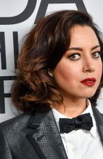 AUBREY PLAZA at 2021 CFDA Fashion Awards at The Grill Room in New York 11/10/2021