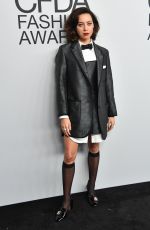 AUBREY PLAZA at 2021 CFDA Fashion Awards at The Grill Room in New York 11/10/2021