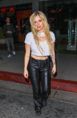 AVRIL LAVIGNE and Mod Sun at Giorgio Baldi in Santa Monica 11/10/2021