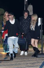 AVRIL LAVIGNE and Mod Sun Leaves Nobu in Malibu 11/05/2021