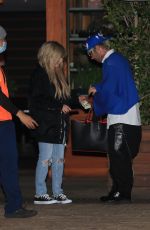 AVRIL LAVIGNE and Mod Sun Leaves Soho House in Malibu 11/11/2021