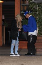 AVRIL LAVIGNE and Mod Sun Leaves Soho House in Malibu 11/11/2021