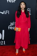 AWKWAFINA at Swan Song Premiere at 2021 AFI Fest in Hollywood 11/12/2021