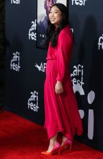 AWKWAFINA at Swan Song Premiere at 2021 AFI Fest in Hollywood 11/12/2021
