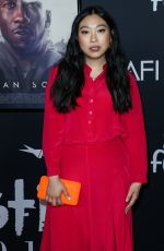 AWKWAFINA at Swan Song Premiere at 2021 AFI Fest in Hollywood 11/12/2021