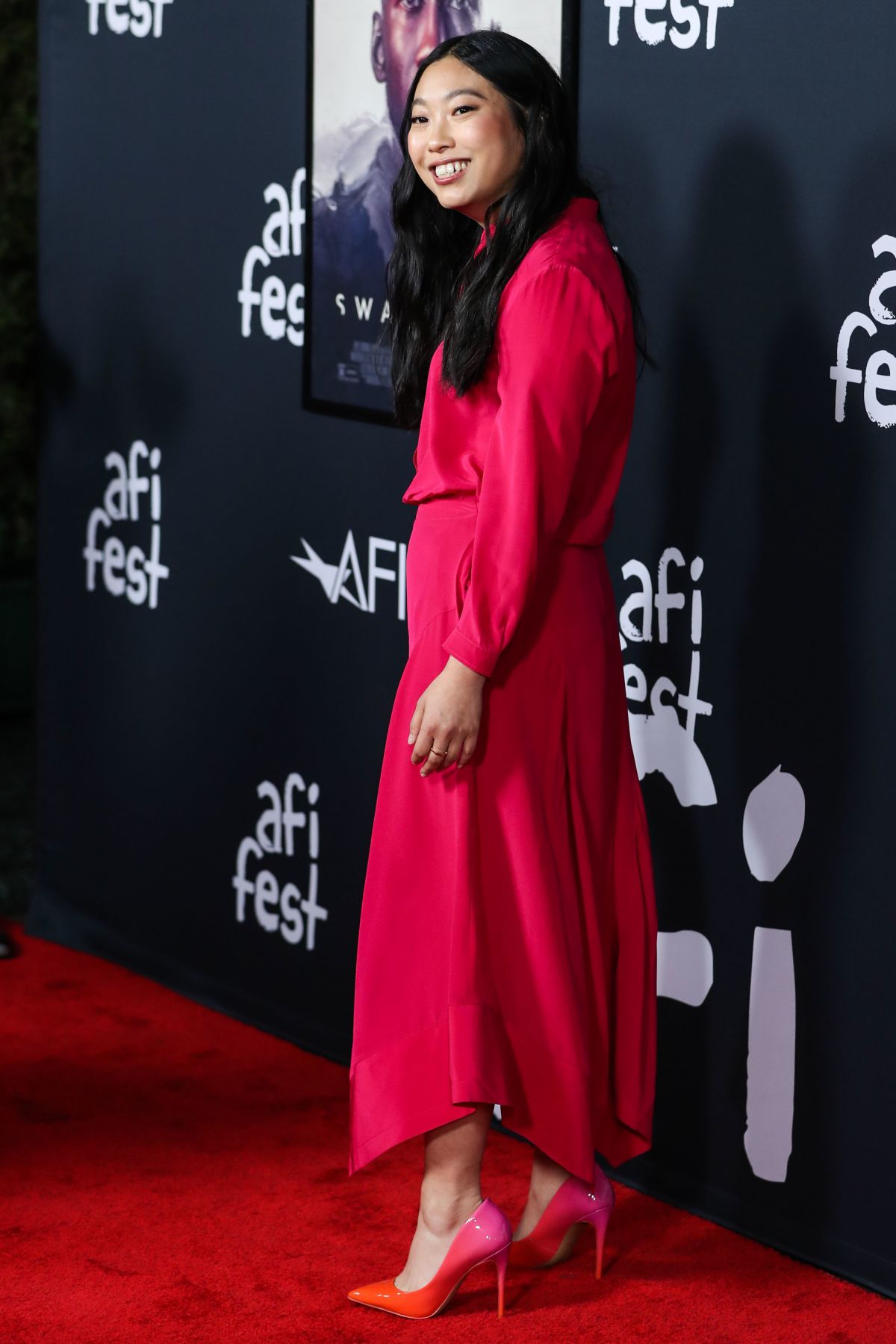 AWKWAFINA at Swan Song Premiere at 2021 AFI Fest in Hollywood 11/12 ...