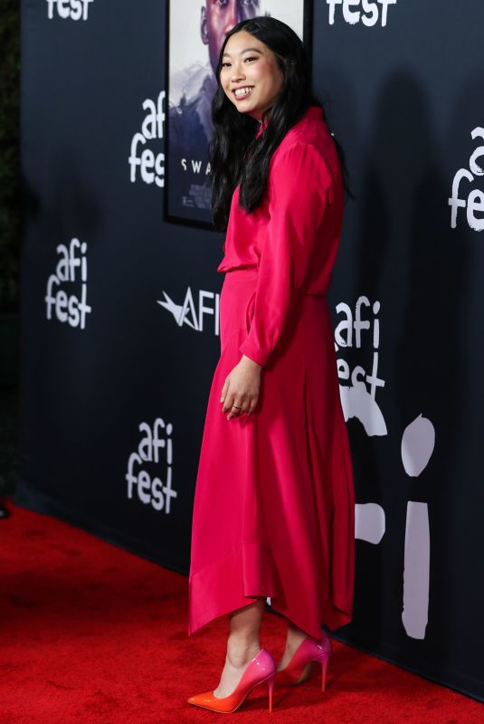 AWKWAFINA at Swan Song Premiere at 2021 AFI Fest in Hollywood 11/12/2021