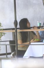 AWKWAFINA Out for Lunch with Friends in Hollywood 11/04/2021