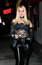 BEBE REXHA Arrives at Maneskin Concert in Hollywood 11/02/2021