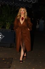 BEBE REXHA Out for Dinner at Carbone in New York 11/18/2021