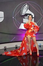 BECKY G at 22nd Annual Latin Grammy Awards in Las Vegas 11/18/2021