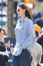 BELLA HADID Heading to a Business Meeting in New York 11/01/2021
