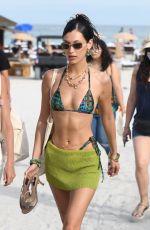 BELLA HADID in Bikini at a Jetski Ride in Miami 11/14/2021
