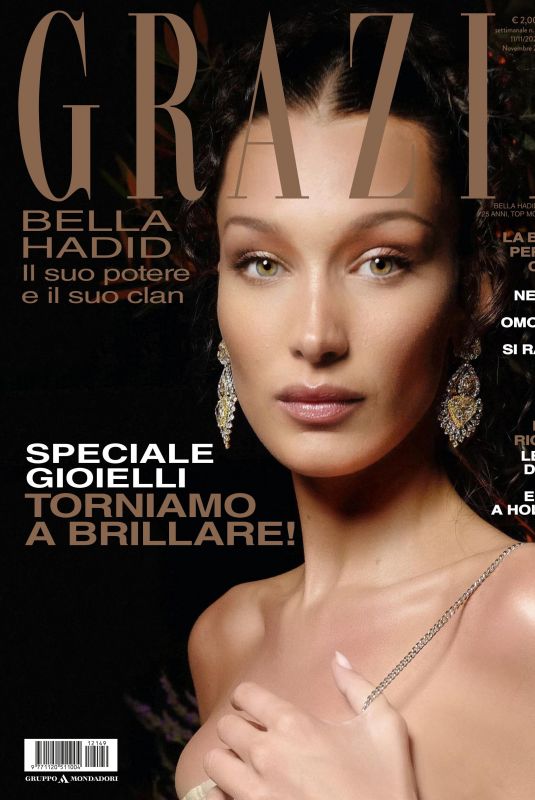 BELLA HADID in Grazia Magazine, Italy November 2021