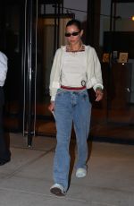 BELLA HADID Leaves Gigi