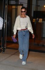 BELLA HADID Leaves Gigi