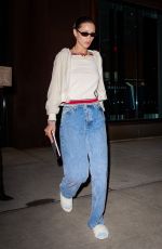 BELLA HADID Leaves Gigi