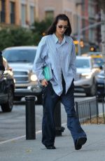 BELLA HADID Out and About in New York 11/01/2021