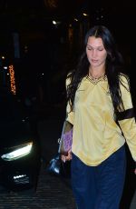BELLA HADID Out for Dinner in New York 11/19/2021