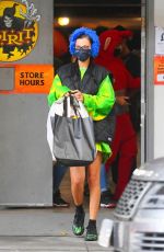 BELLA HADID Out for Halloween Shopping Halloween in New York 10/31/2021