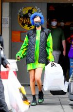 BELLA HADID Out for Halloween Shopping Halloween in New York 10/31/2021