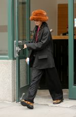 BELLA HADID Out in New York 11/22/2021