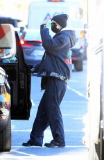 BELLA HADID Out in New York 11/24/2021