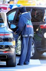 BELLA HADID Out in New York 11/24/2021