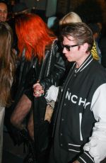 BELLA THORNE and TANA MONGEAU Night Out in Hollywood 11/03/2021