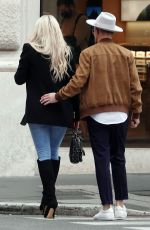 BIANCA GASCOIGNE and Daniel Spiller Out in Rome 11/01/2021