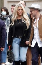 BIANCA GASCOIGNE and Daniel Spiller Out in Rome 11/01/2021