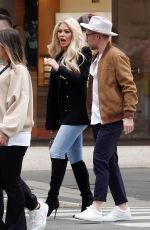 BIANCA GASCOIGNE and Daniel Spiller Out in Rome 11/01/2021