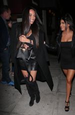 BIANCA ROCCISANO and KAYLA FENECH Heading to Battersea Park Firework Display 11/06/2021