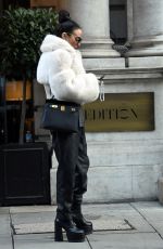 BIANCA ROCCISANO Heading to Park Chinois Restaurant in London 11/26/2021